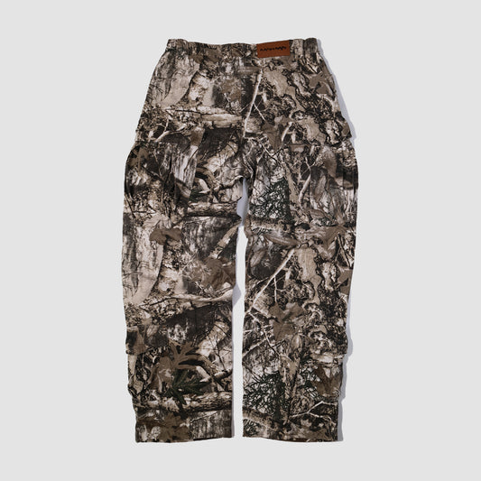 Fullofsheesh 8 Pockets Tree Camo Cargo Pants